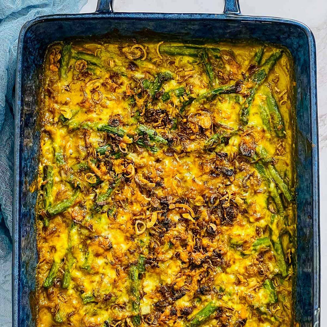 Curried Green Bean Casserole
