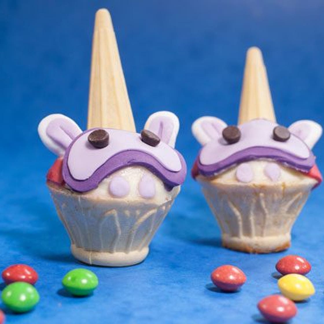Ubercorn ice cream cone cakes