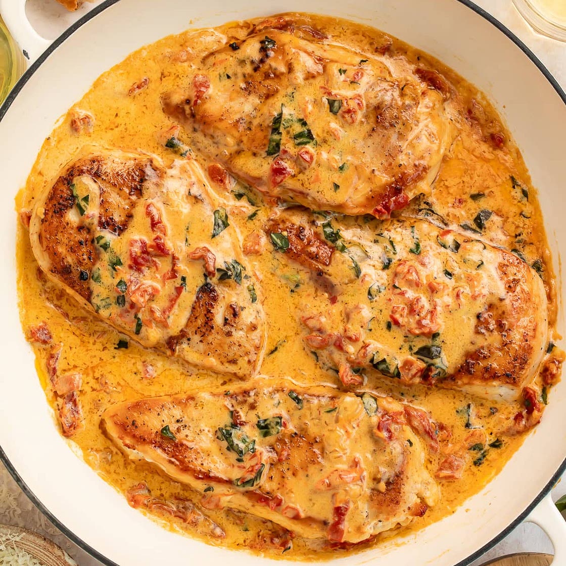 Marry Me Chicken (In a Sun-Dried Tomato Cream Sauce)