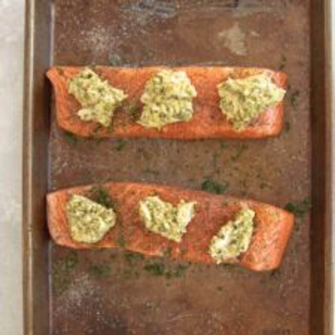 Pesto Butter Salmon