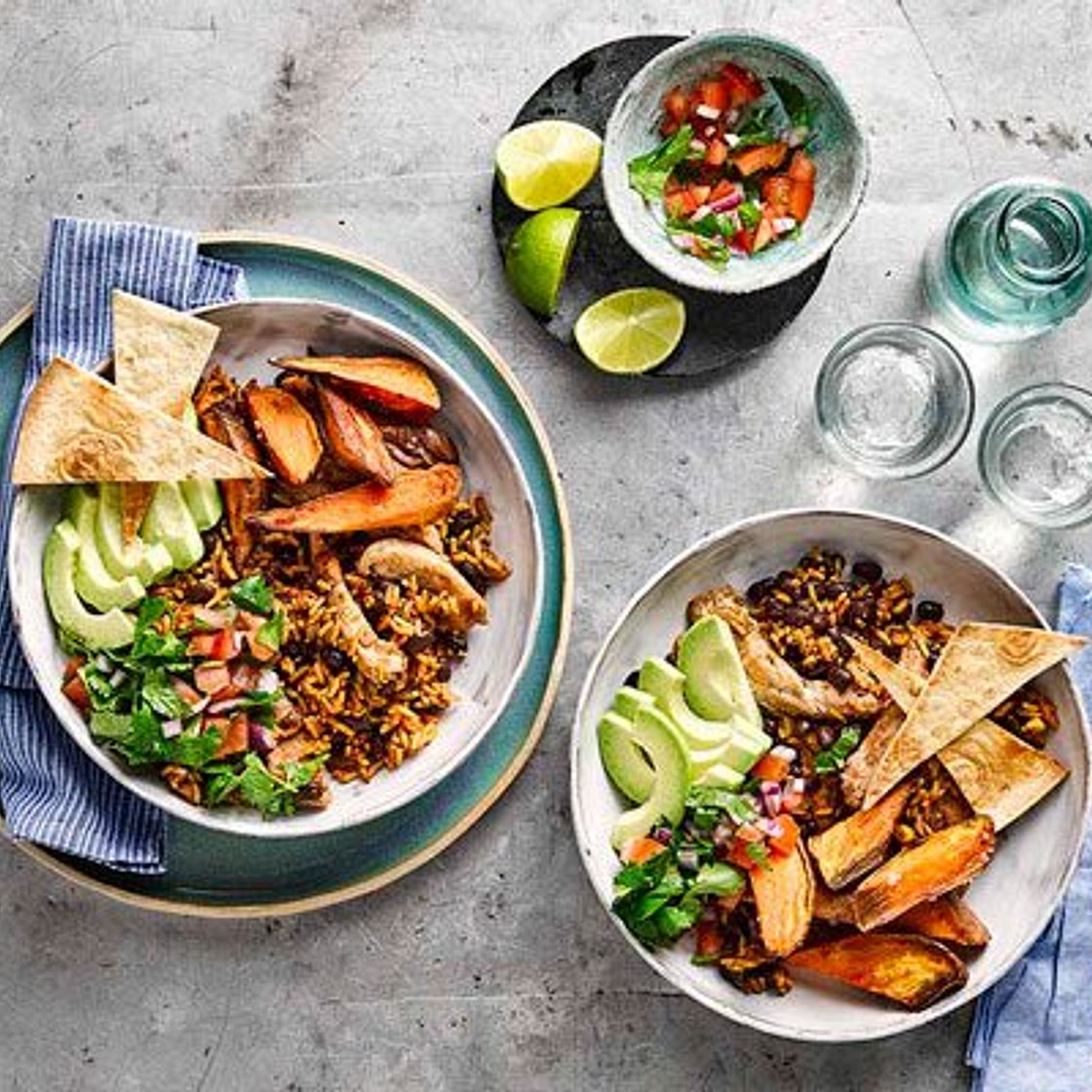 Chicken burrito bowl