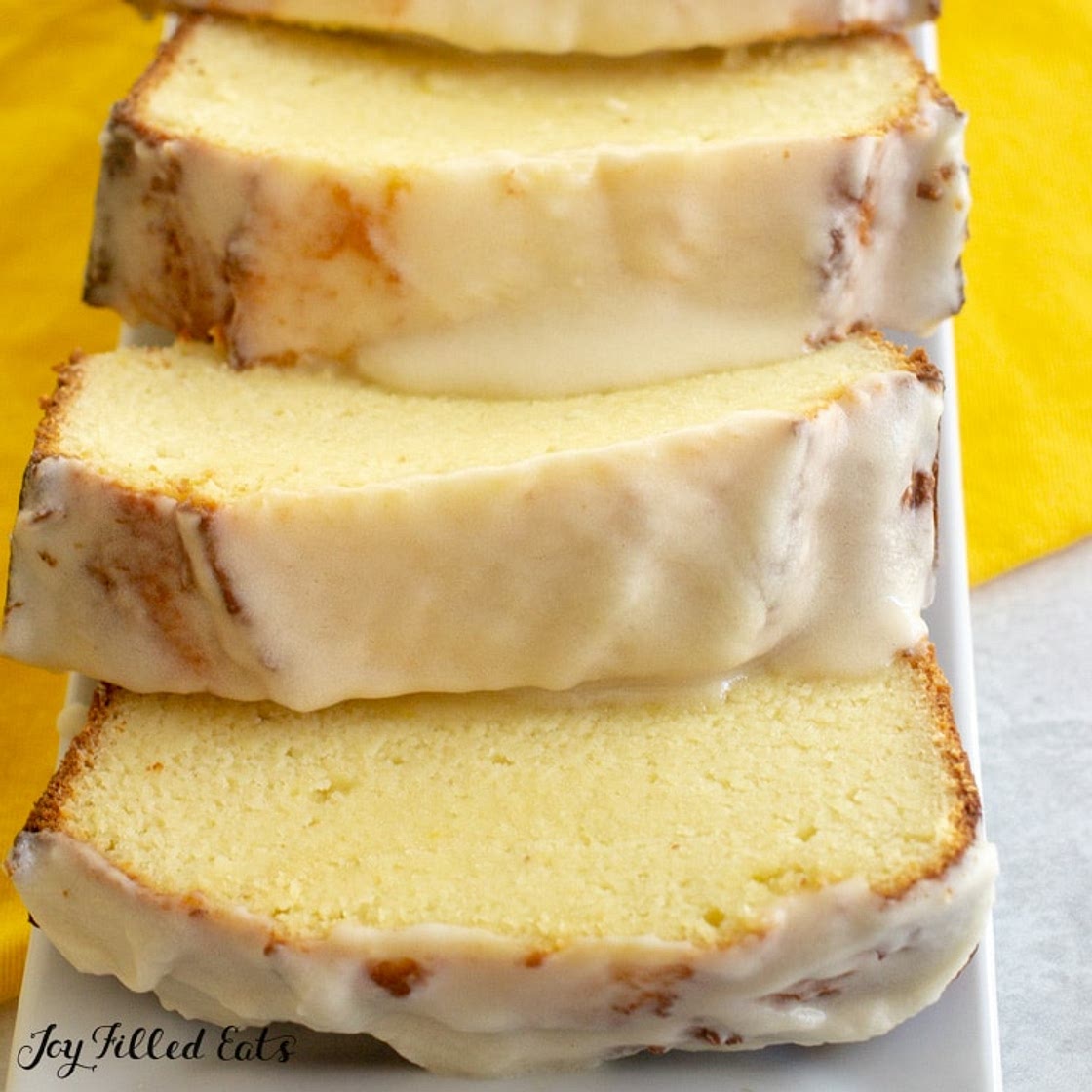 Keto Lemon Pound Cake