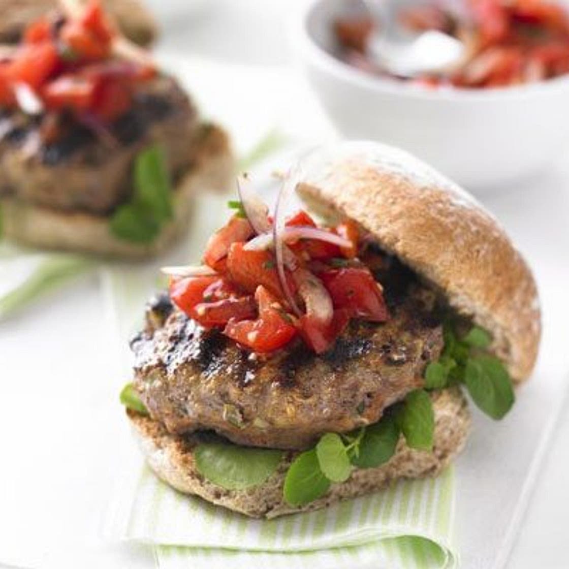 Healthy burgers