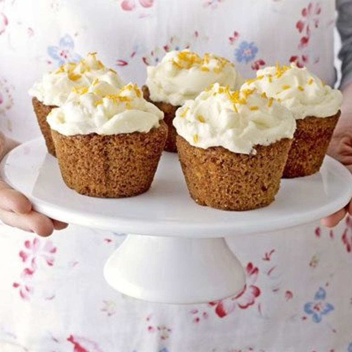 Carrot cake cupcakes