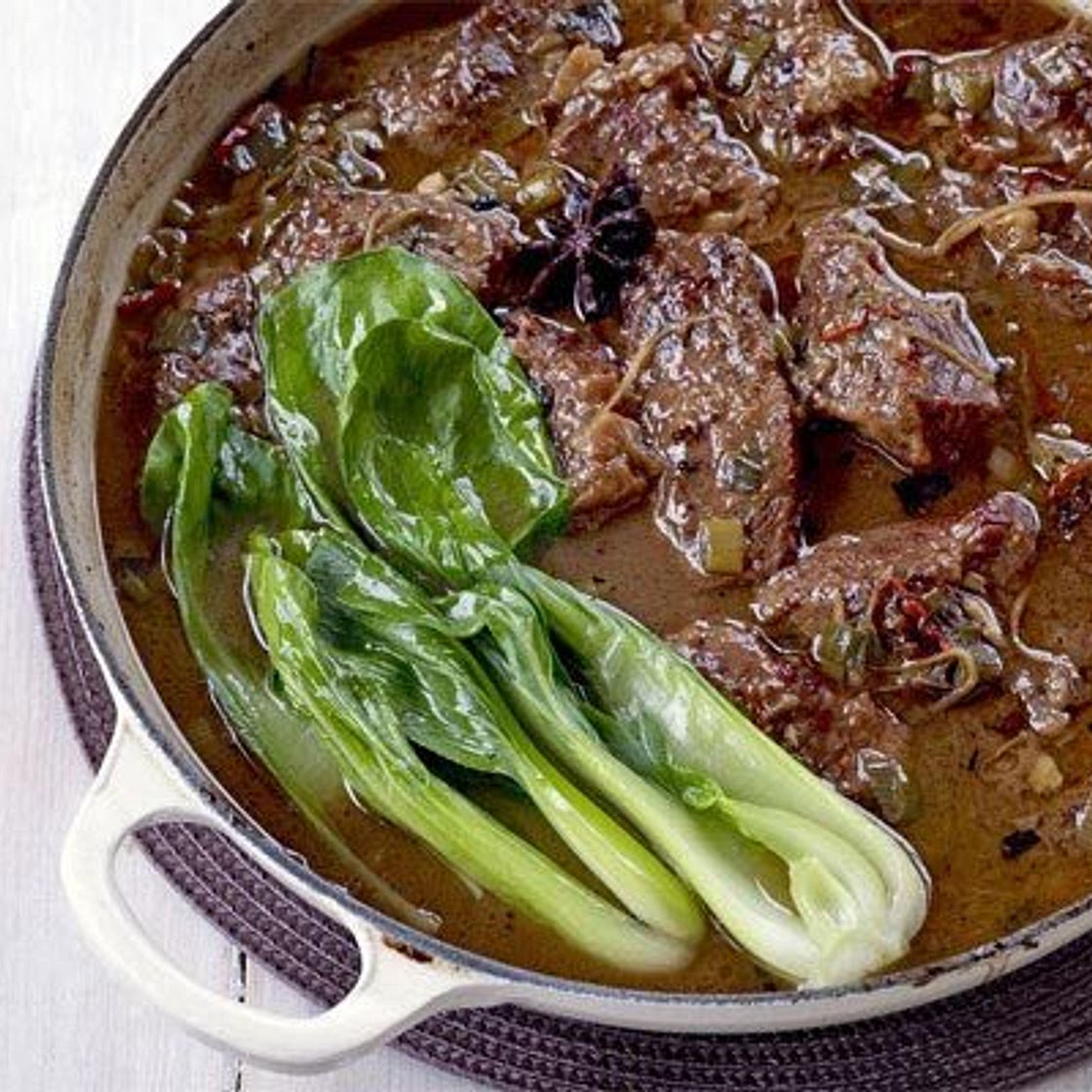 Chinese-style braised beef one-pot