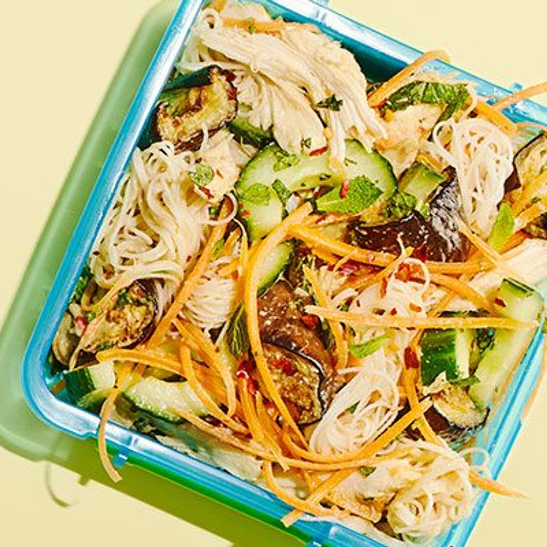 Sesame chicken noodles