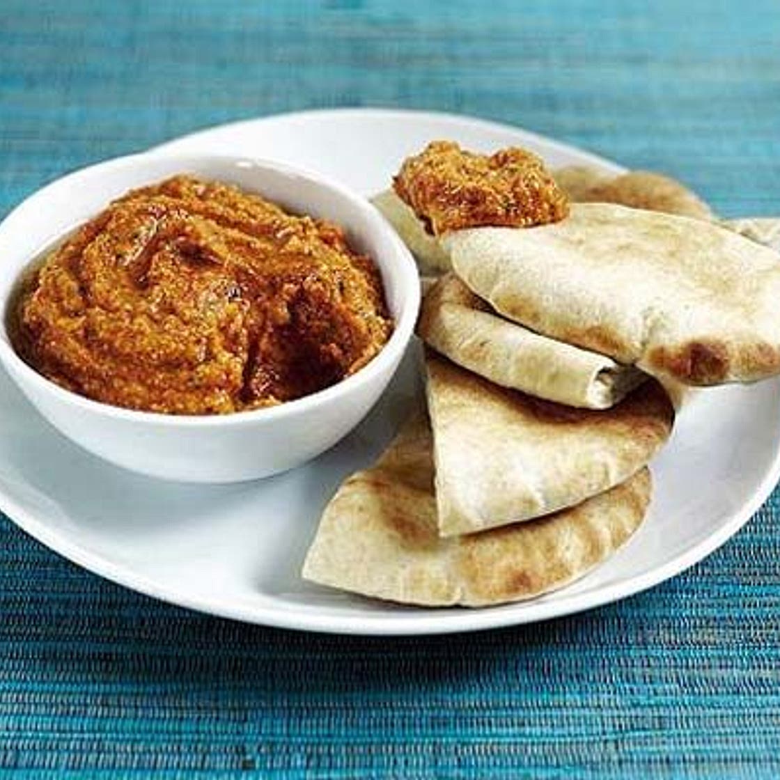 Chickpea & red pepper dip