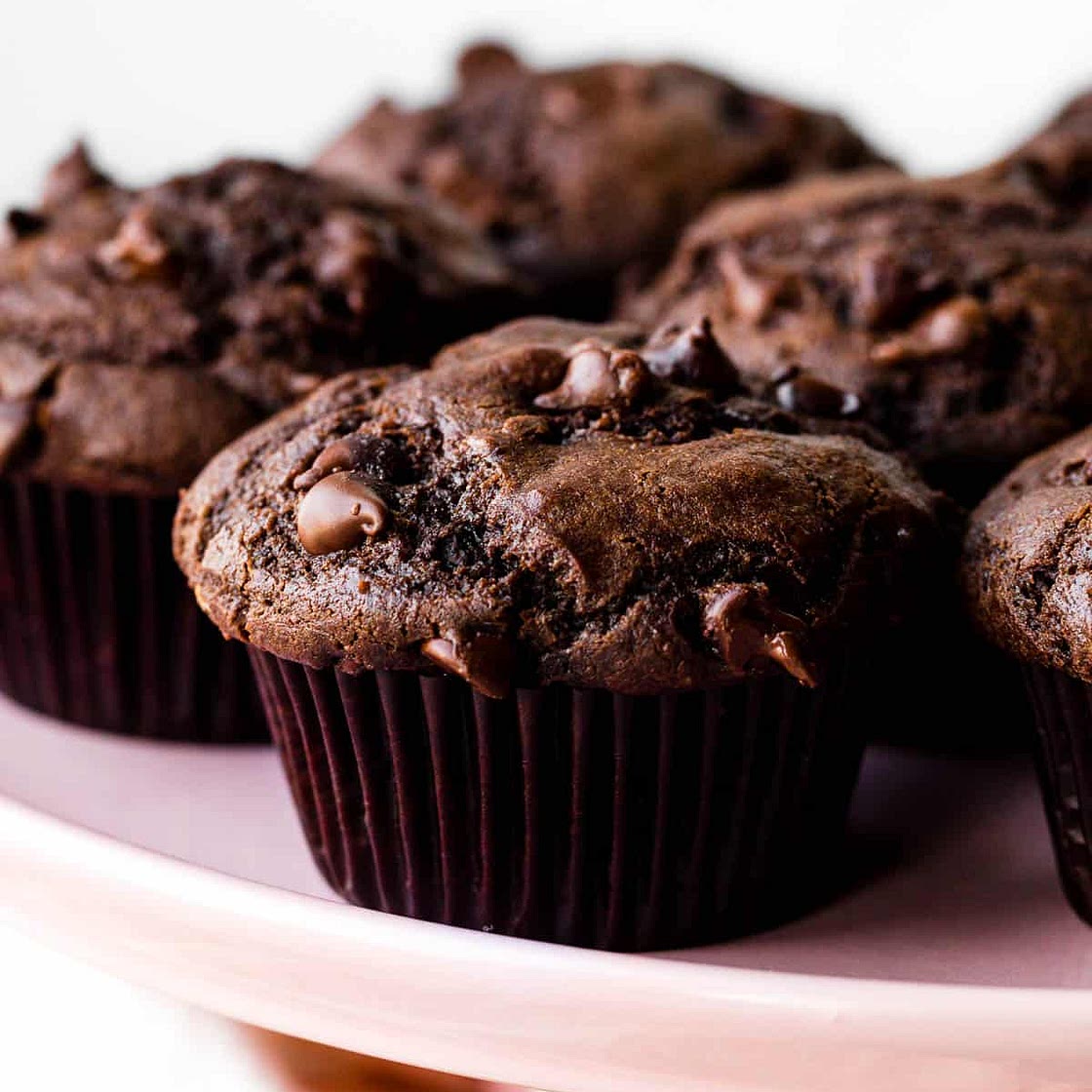 Double Chocolate Chip Muffins