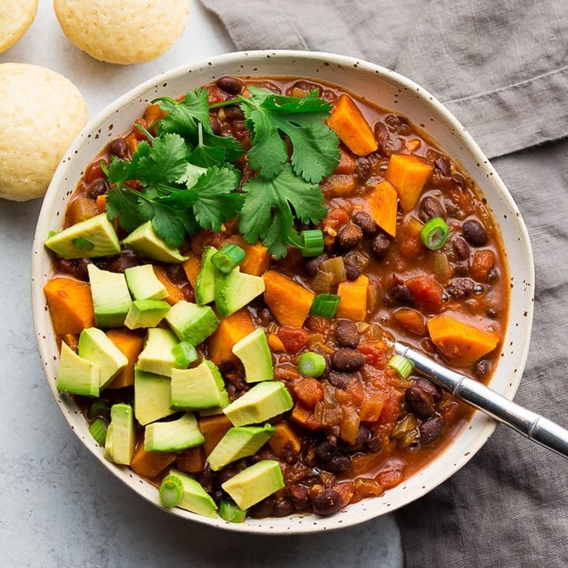 Sweet Potato Black Bean Chili