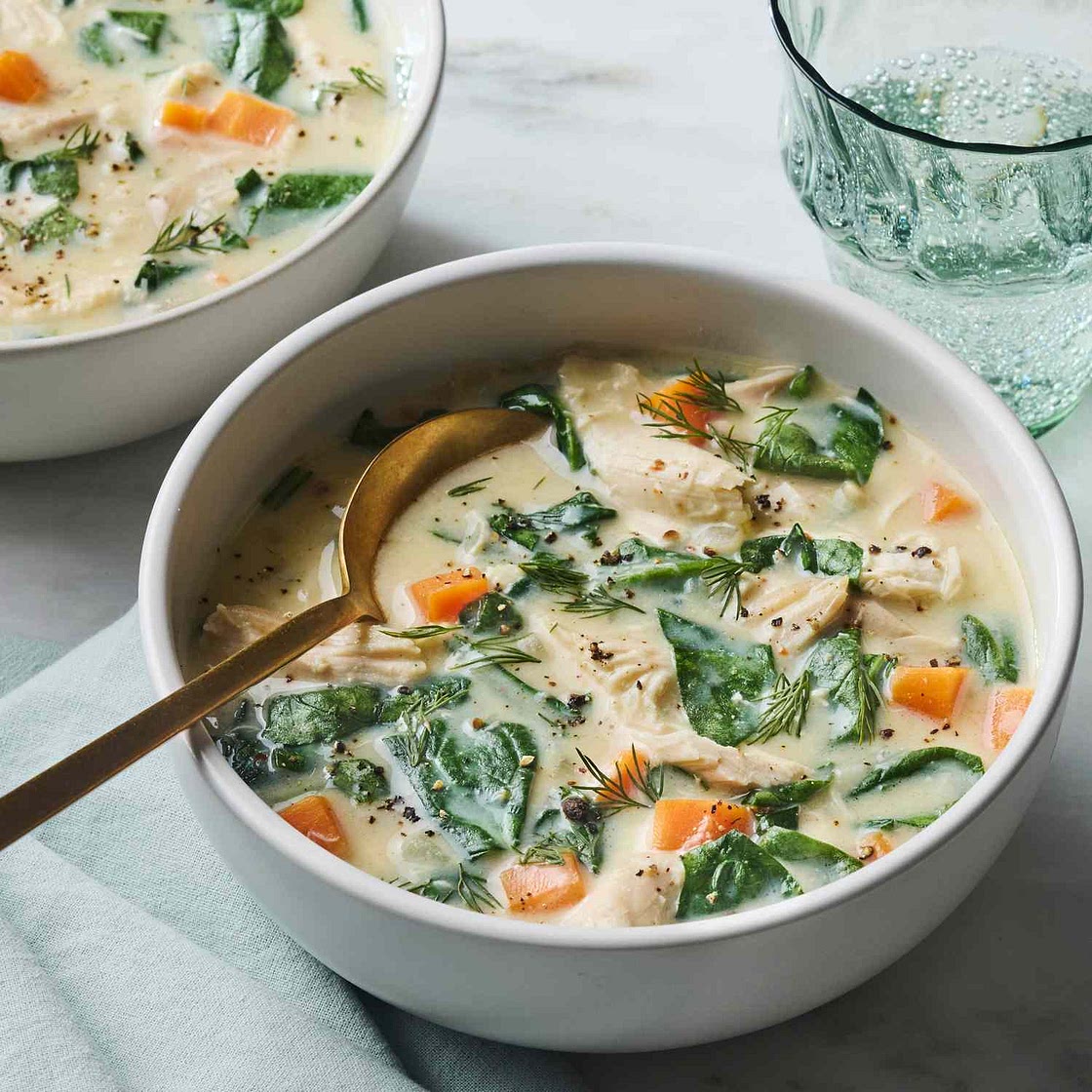 Warm Up with a Quick Lemony Chicken Soup