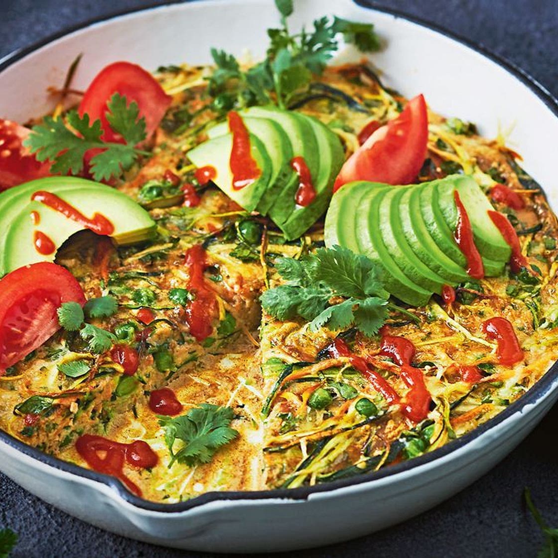 Mexican zucchini slice recipe