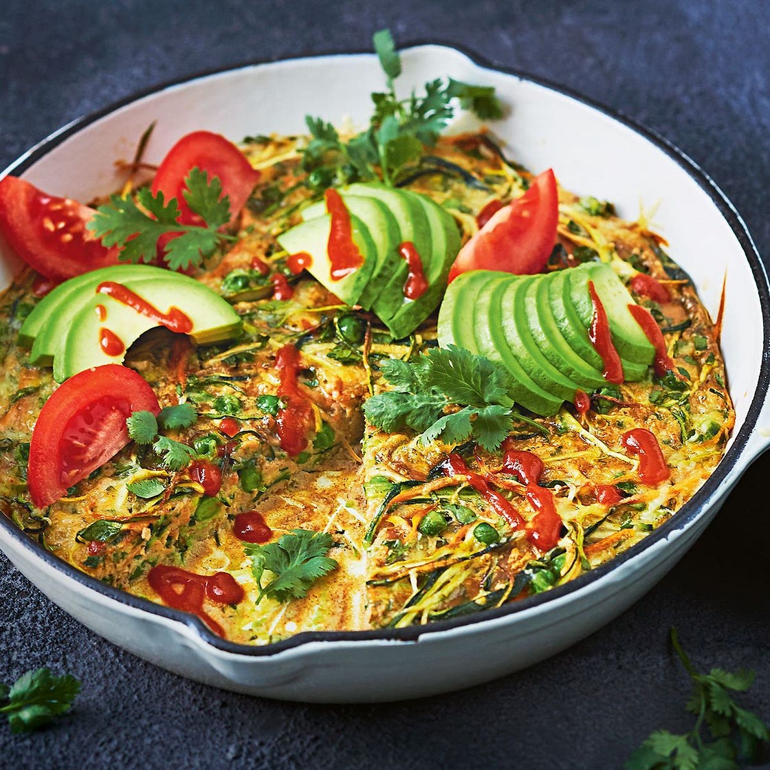 Mexican zucchini slice recipe