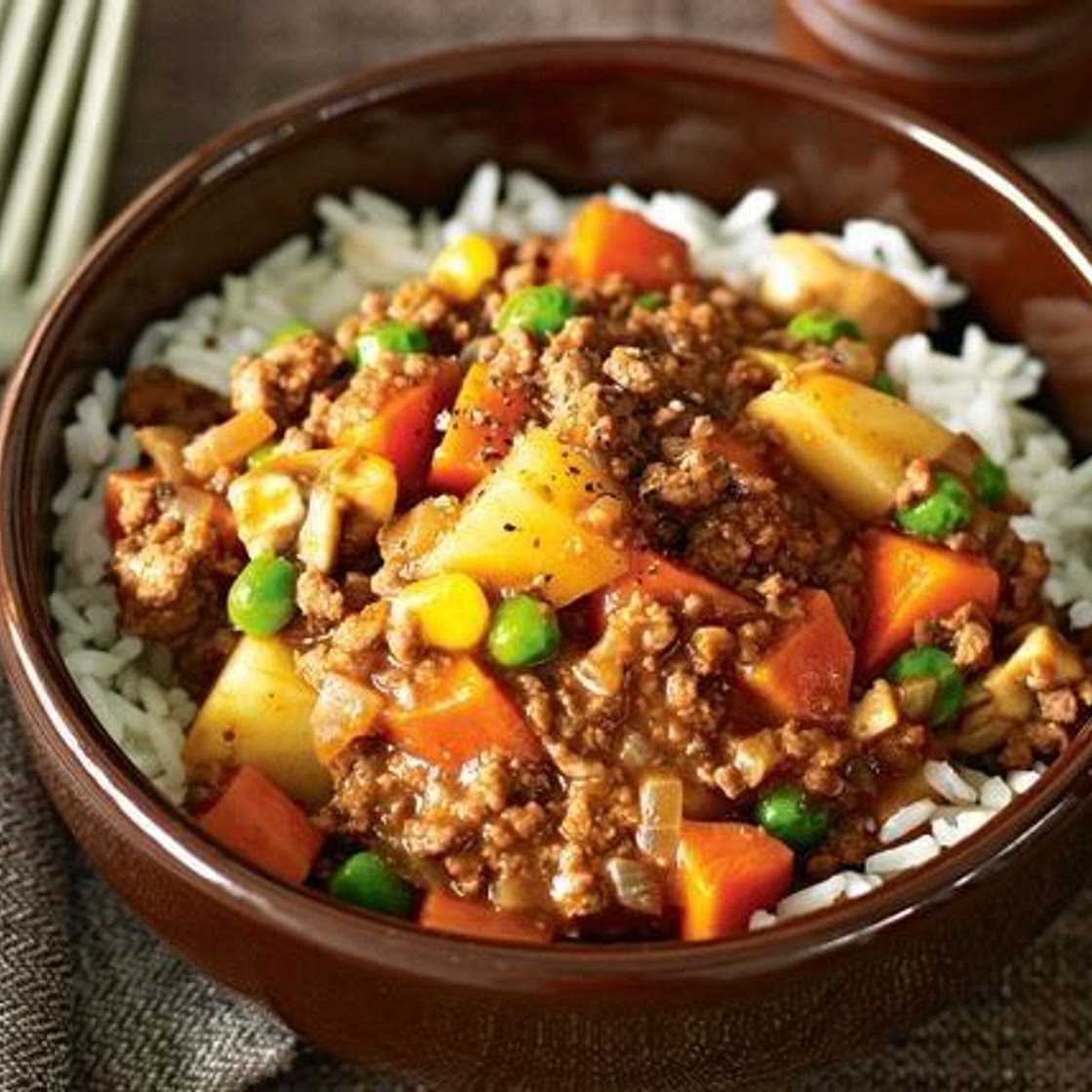 Savoury mince recipe for two