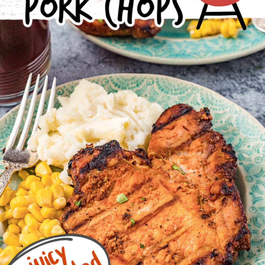 JUICY MARINATED GRILLED PORK CHOPS