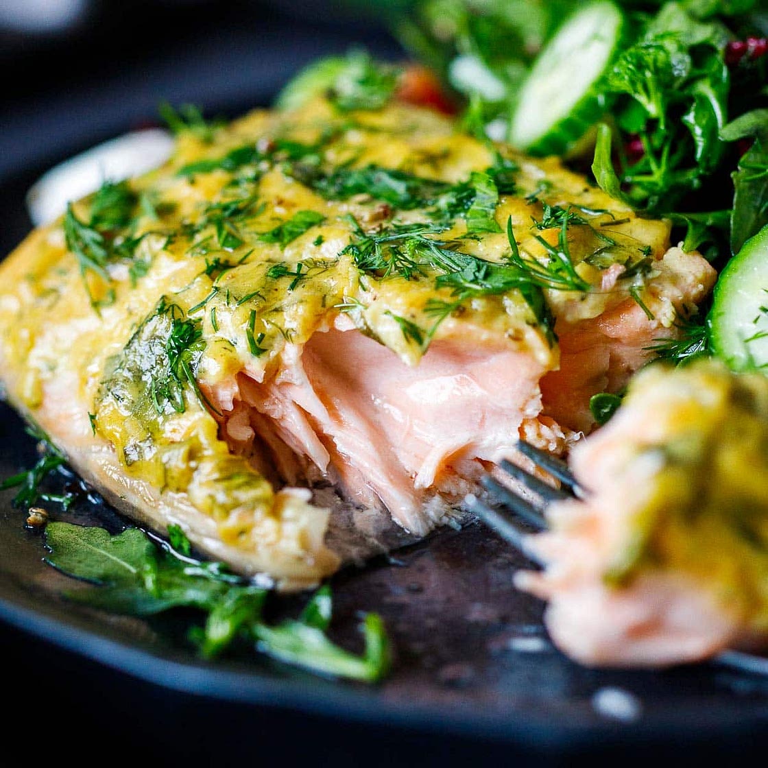 Baked Dijon Salmon