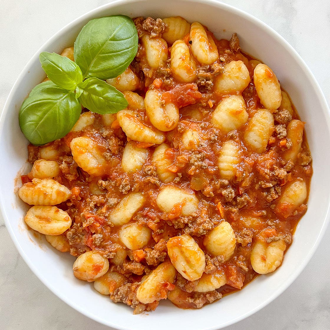 Gnocchi Bolognese