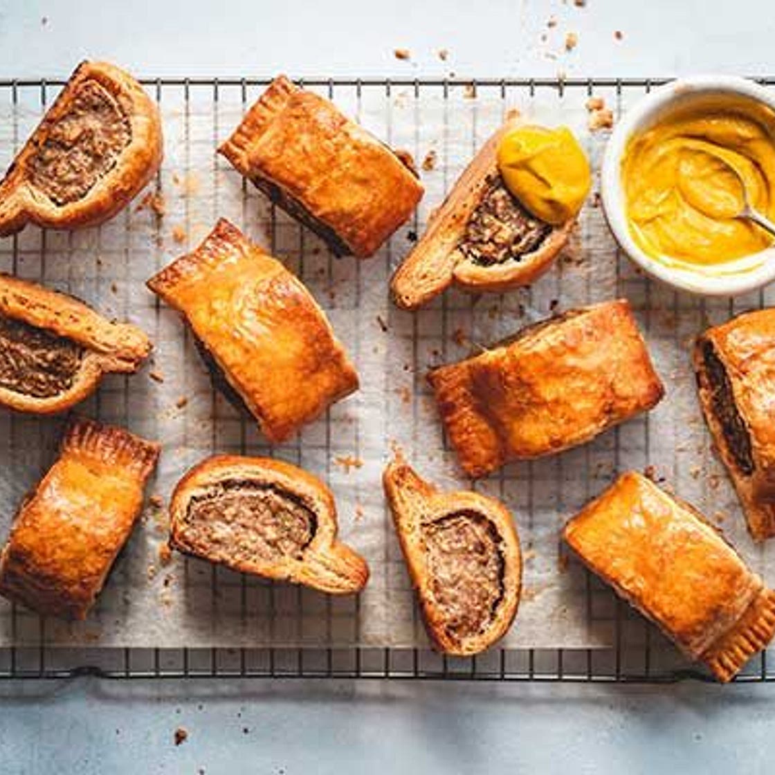 Next level sausage rolls