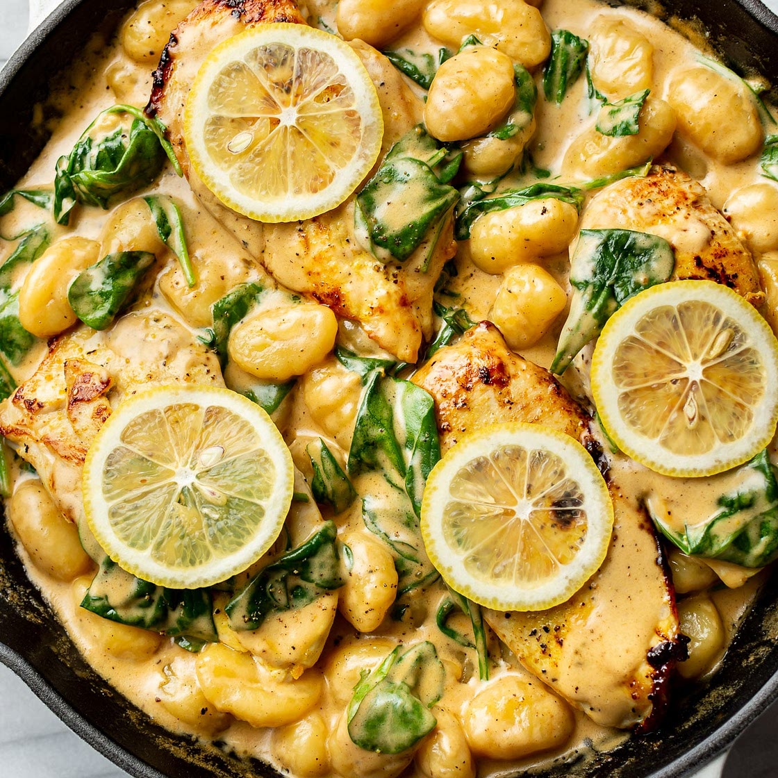 Lemon Chicken Gnocchi