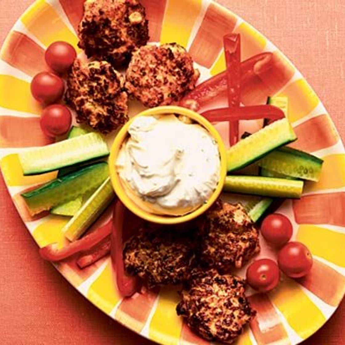 Chicken & sweetcorn rissoles