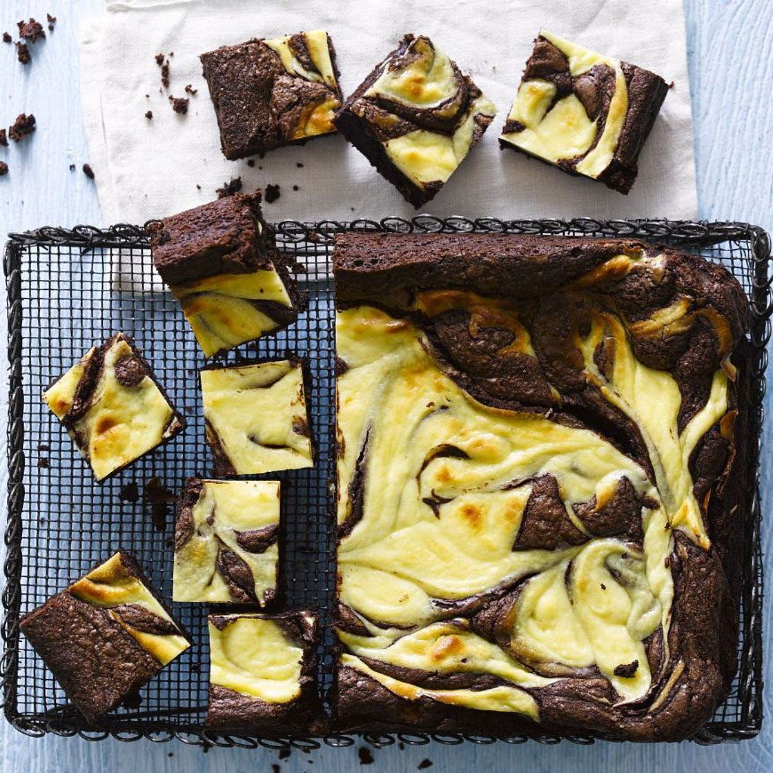 Black & white brownies