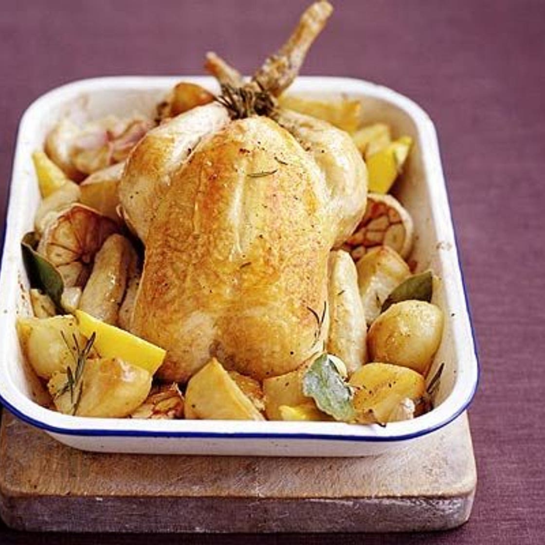 Foolproof slow roast chicken