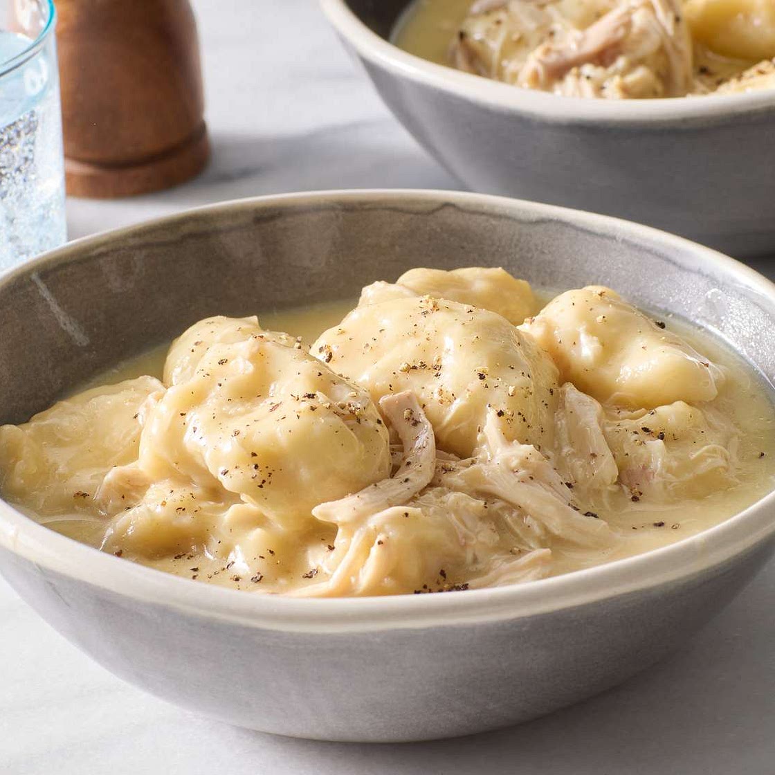 Super Easy Chicken and Dumplings