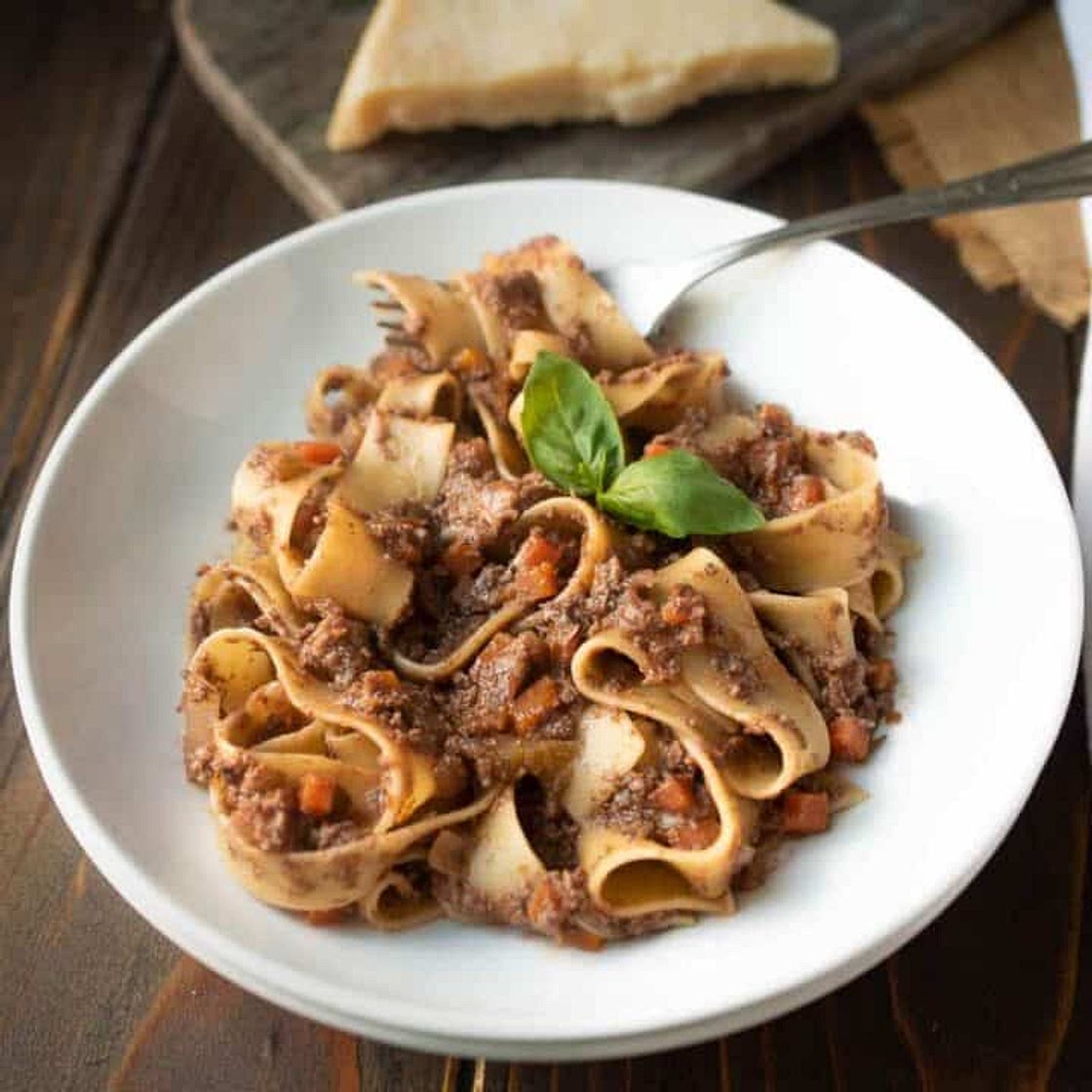 Mushroom Vegetarian Bolognese Sauce