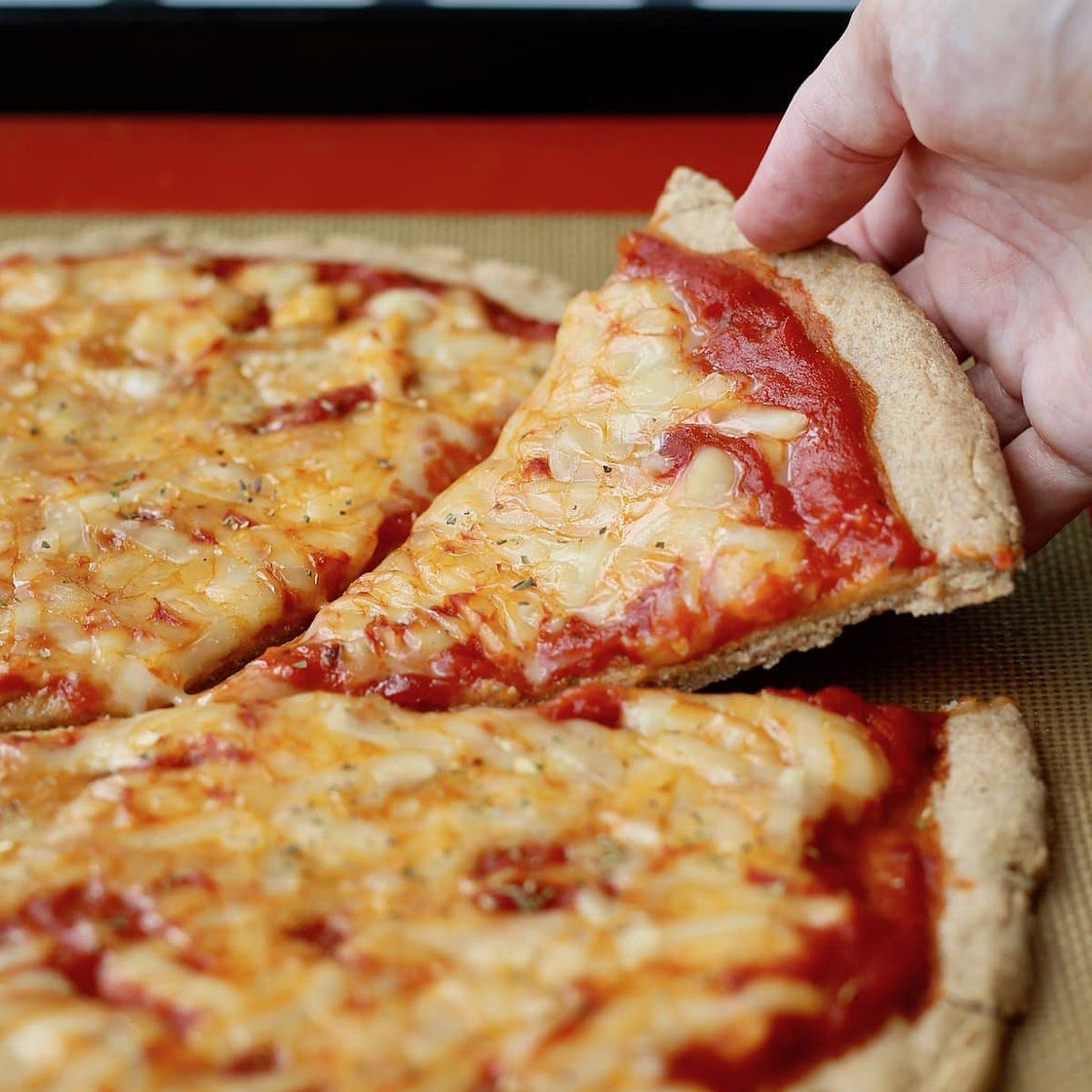 Whole Wheat No-Yeast No-Rise Vegan Pizza Dough