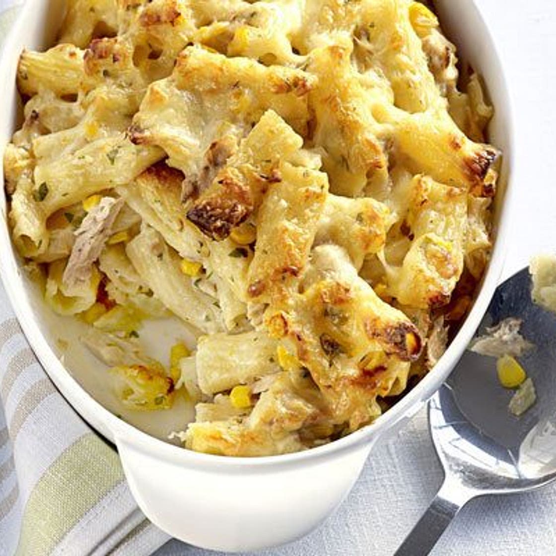 Tuna pasta bake