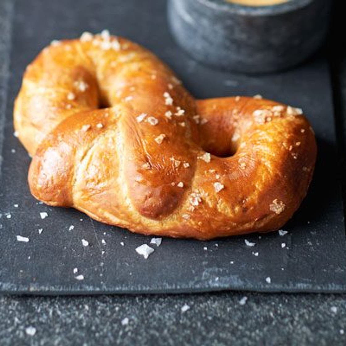 Homemade soft pretzels