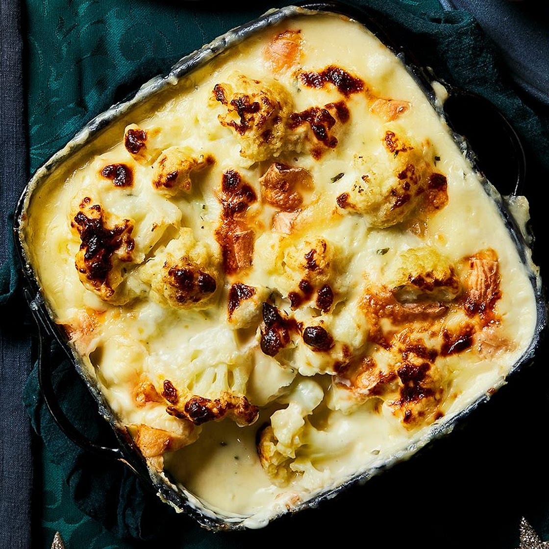 Taleggio & tarragon cauliflower cheese