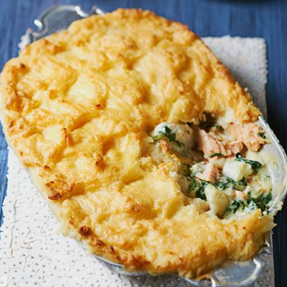 Luxe fish pie