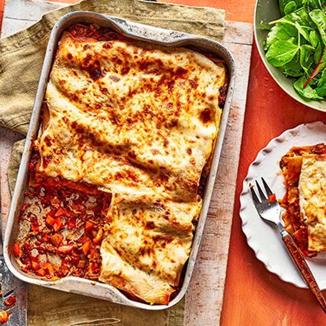 Healthy lasagne