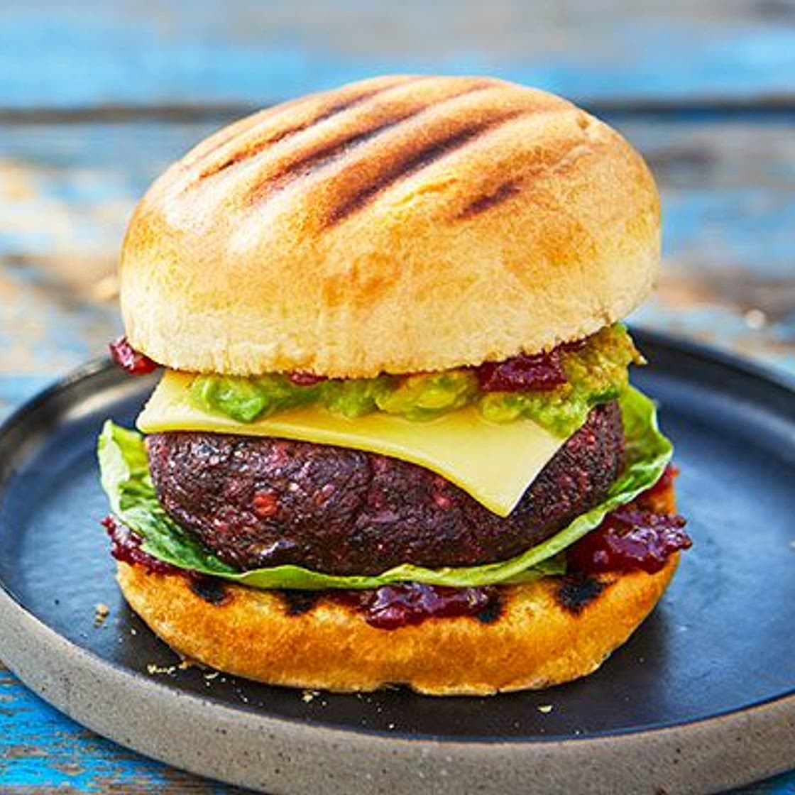 Beetroot burger