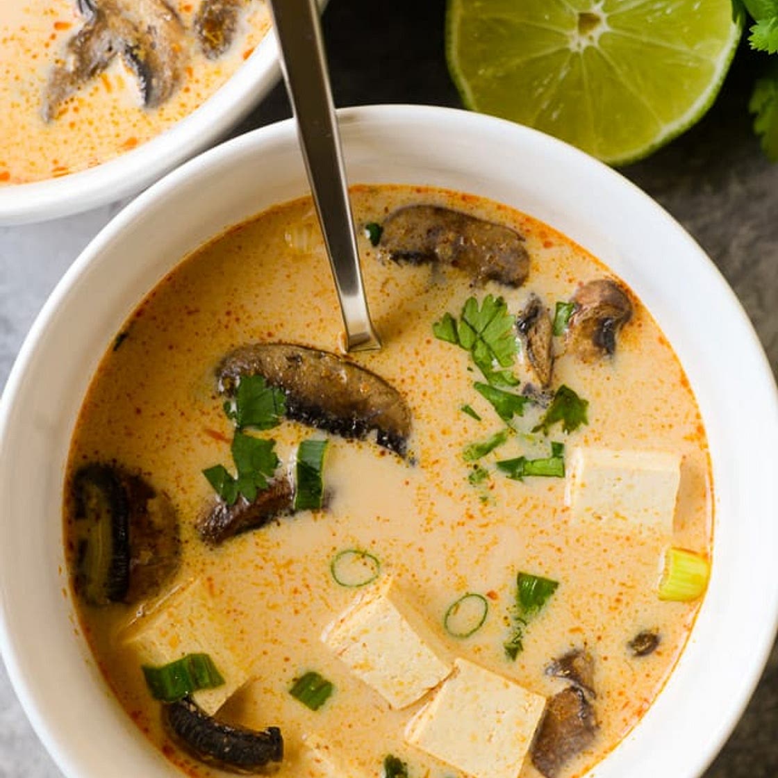 Thai Coconut Soup (Vegan)