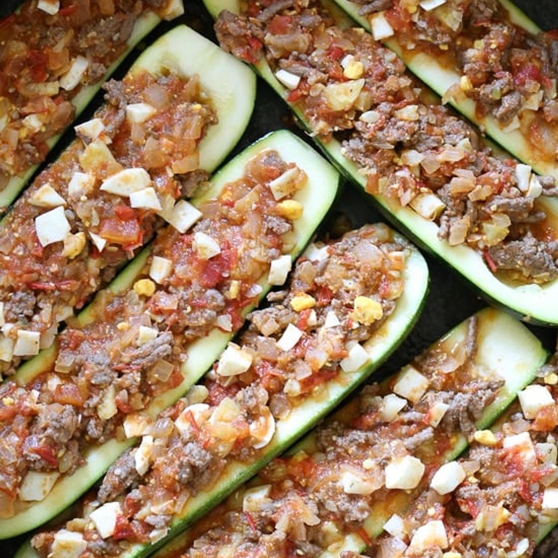 Colombian-Style Zucchini Rellenos