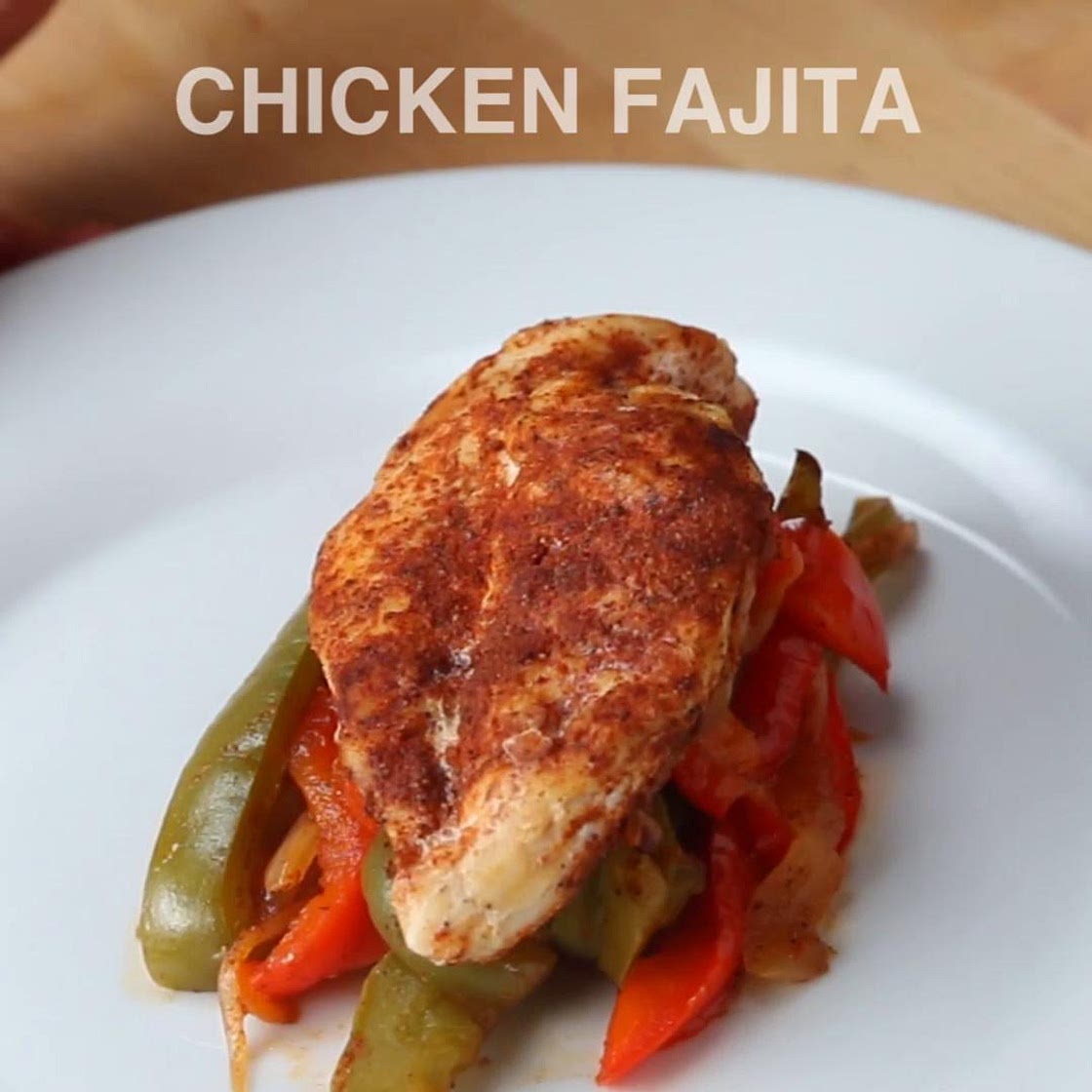 One-Pan Chicken Fajita Recipe by Tasty