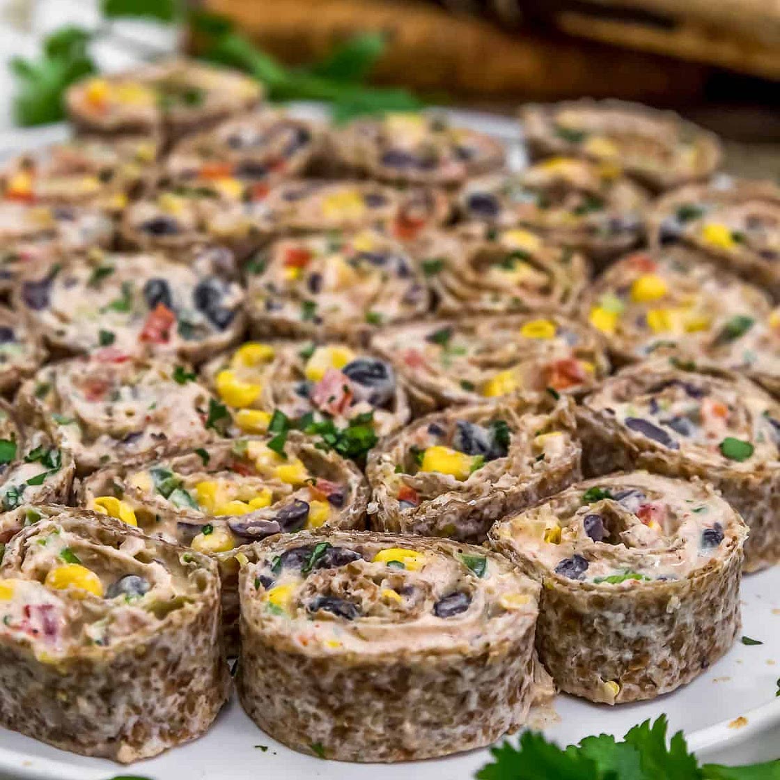 Vegan Mexican Pinwheels