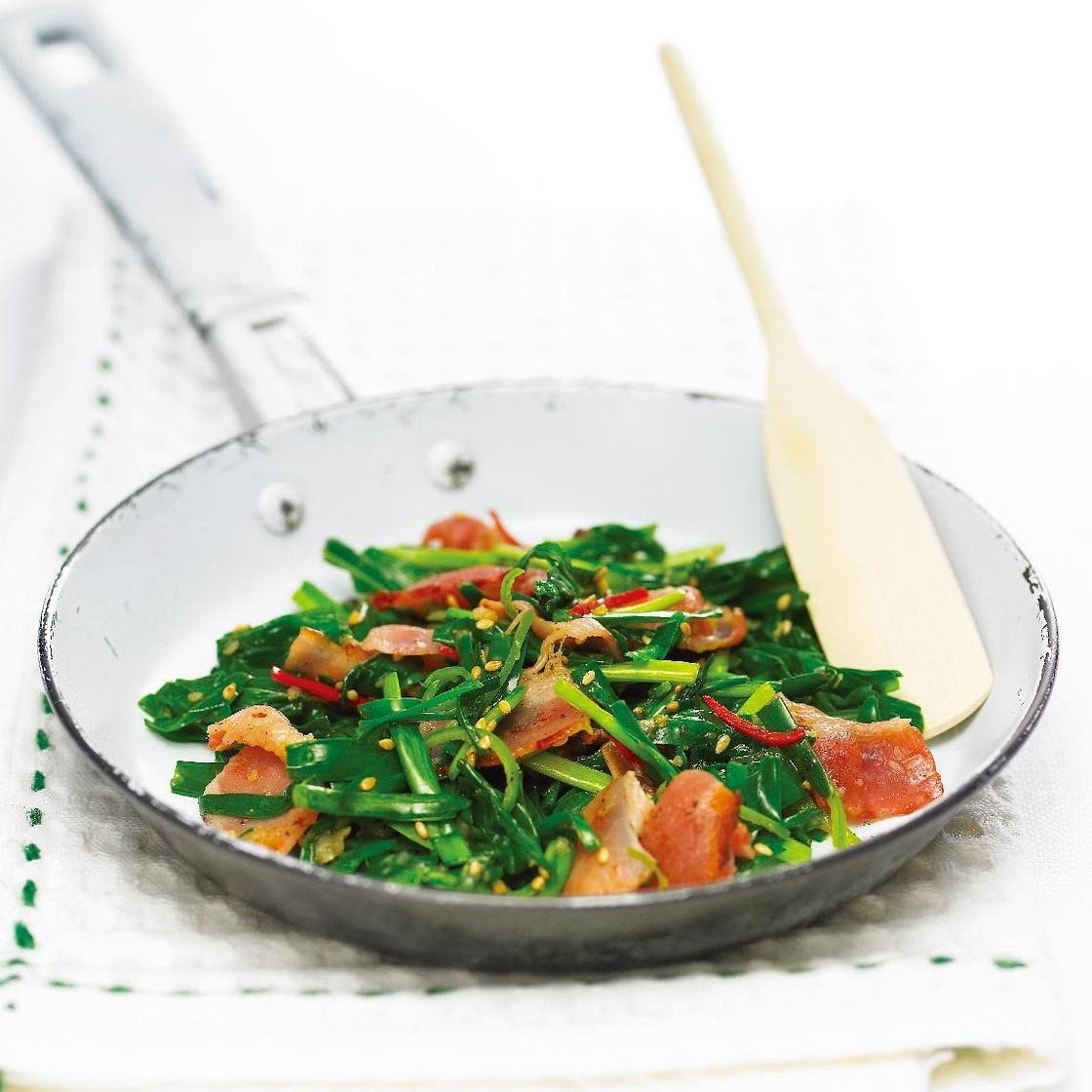 부추베이컨볶음 만드는 법