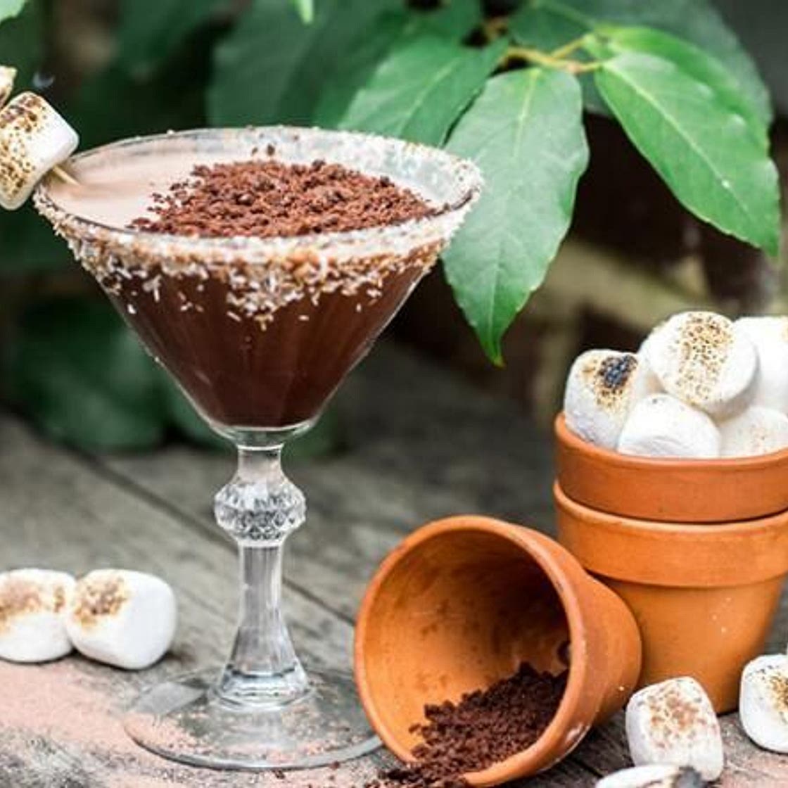 The Grounds of Alexandria: Choc-Tini Mocktail Recipe