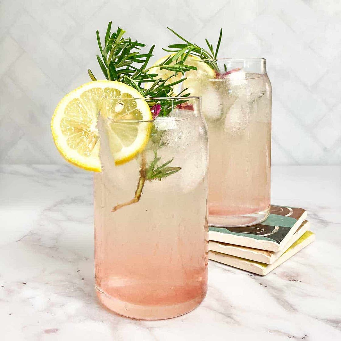 Homemade Rose Lemonade