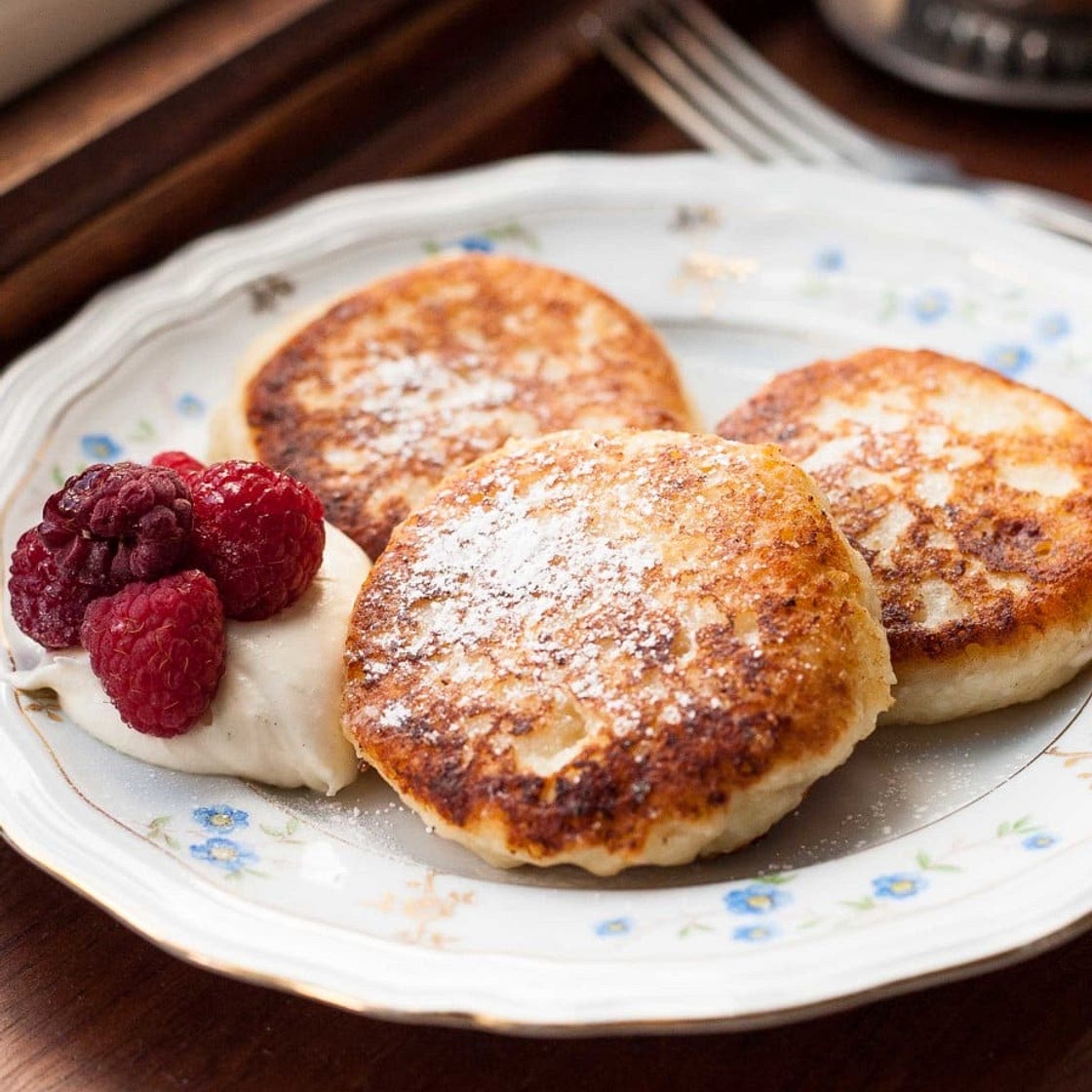 Sweet Cheese Fritters Syrniki