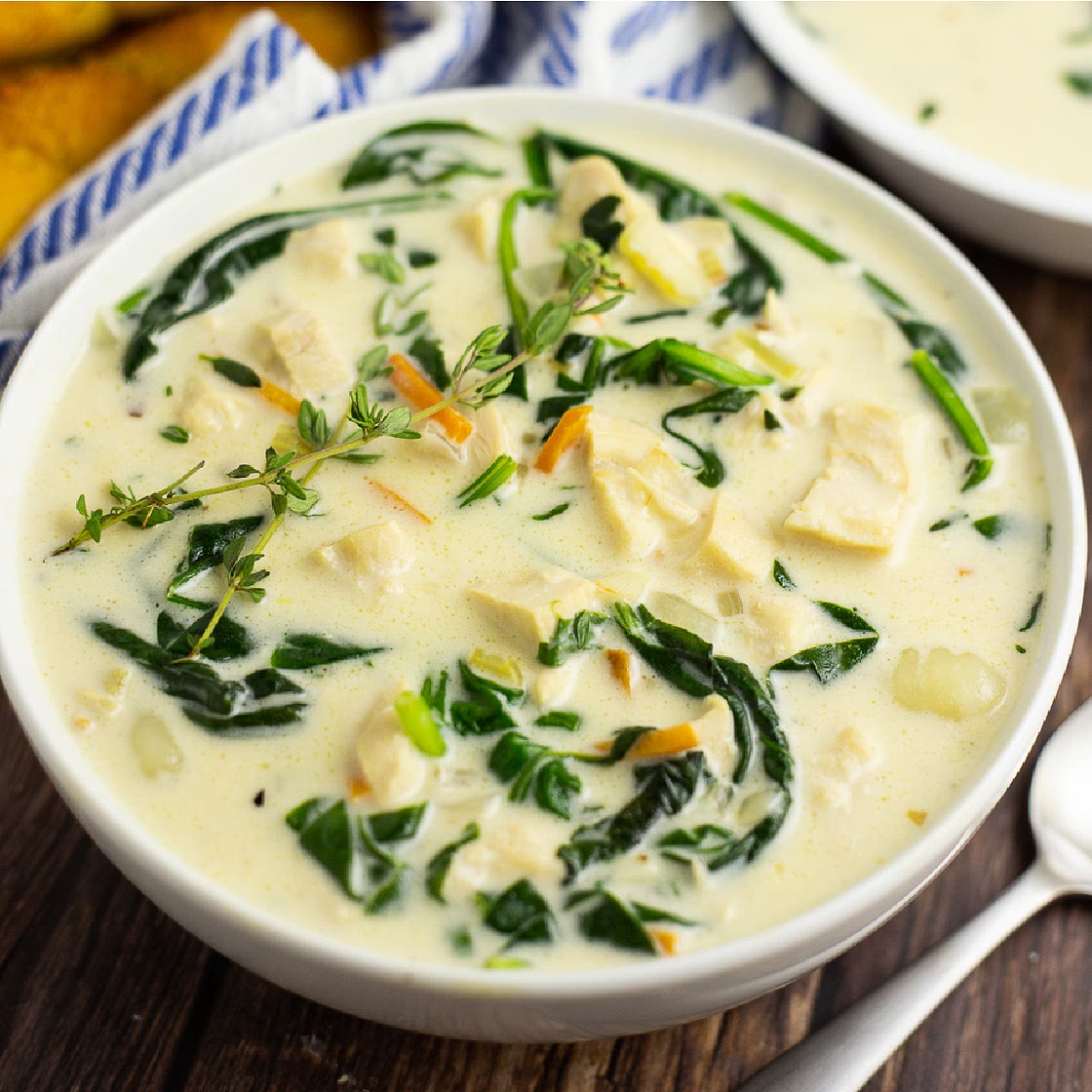 Copycat Olive Garden Chicken Gnocchi Soup