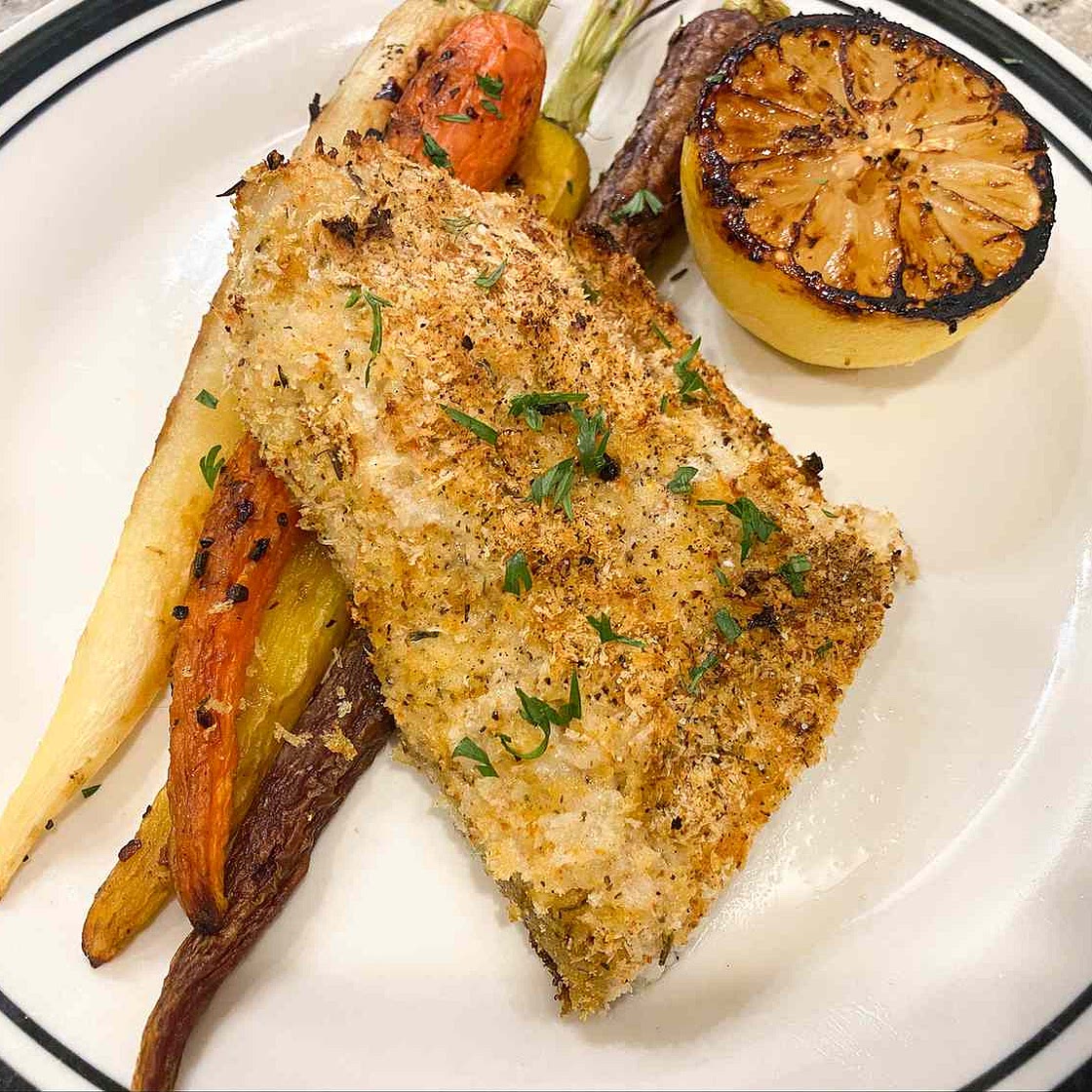 Barramundi with Lemon Basil Sauce