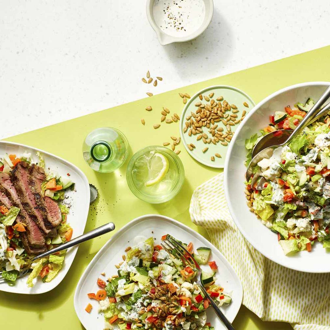 Chopped Salad with Buttermilk Dressing