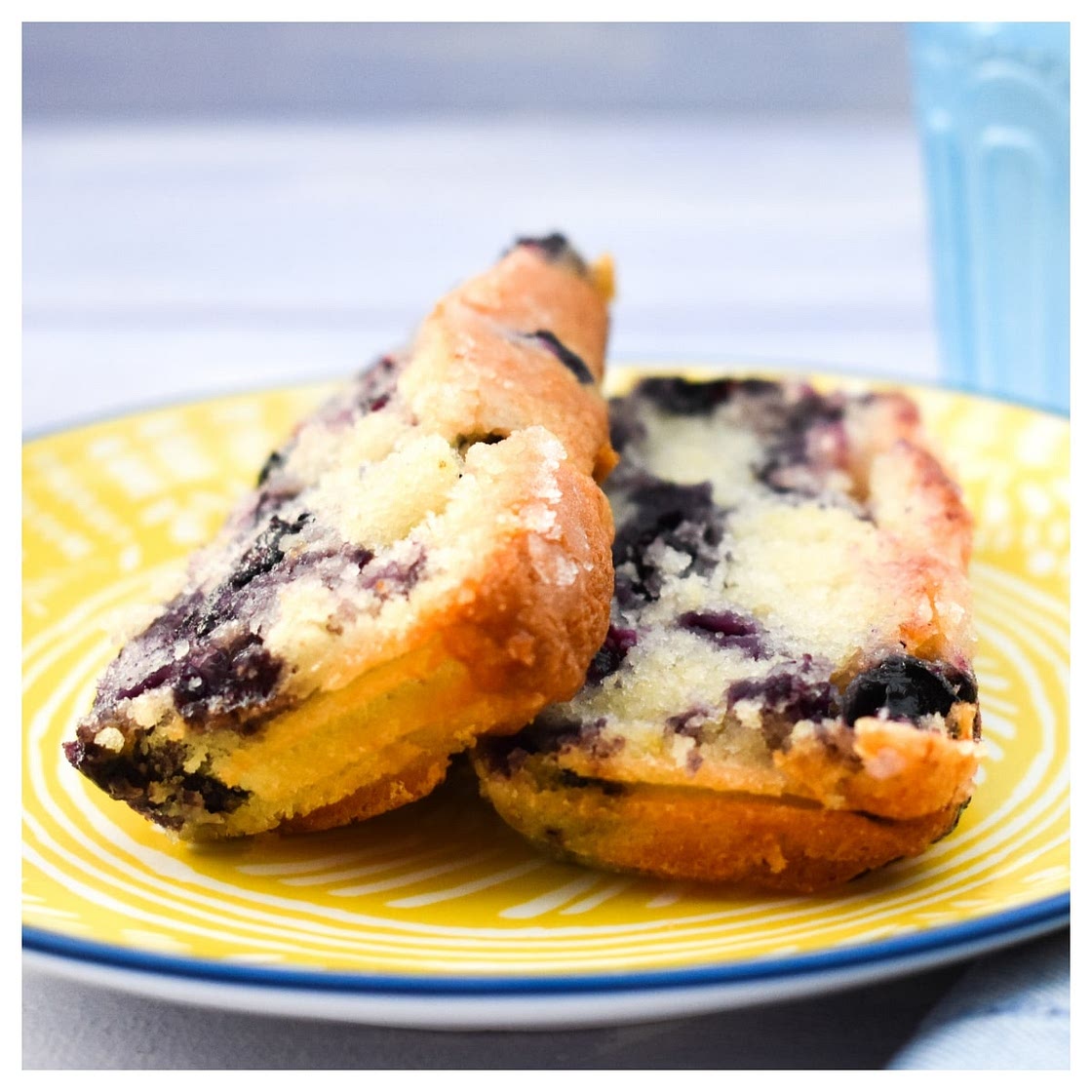 Easy Vegan Blueberry Lemon Loaf Cake