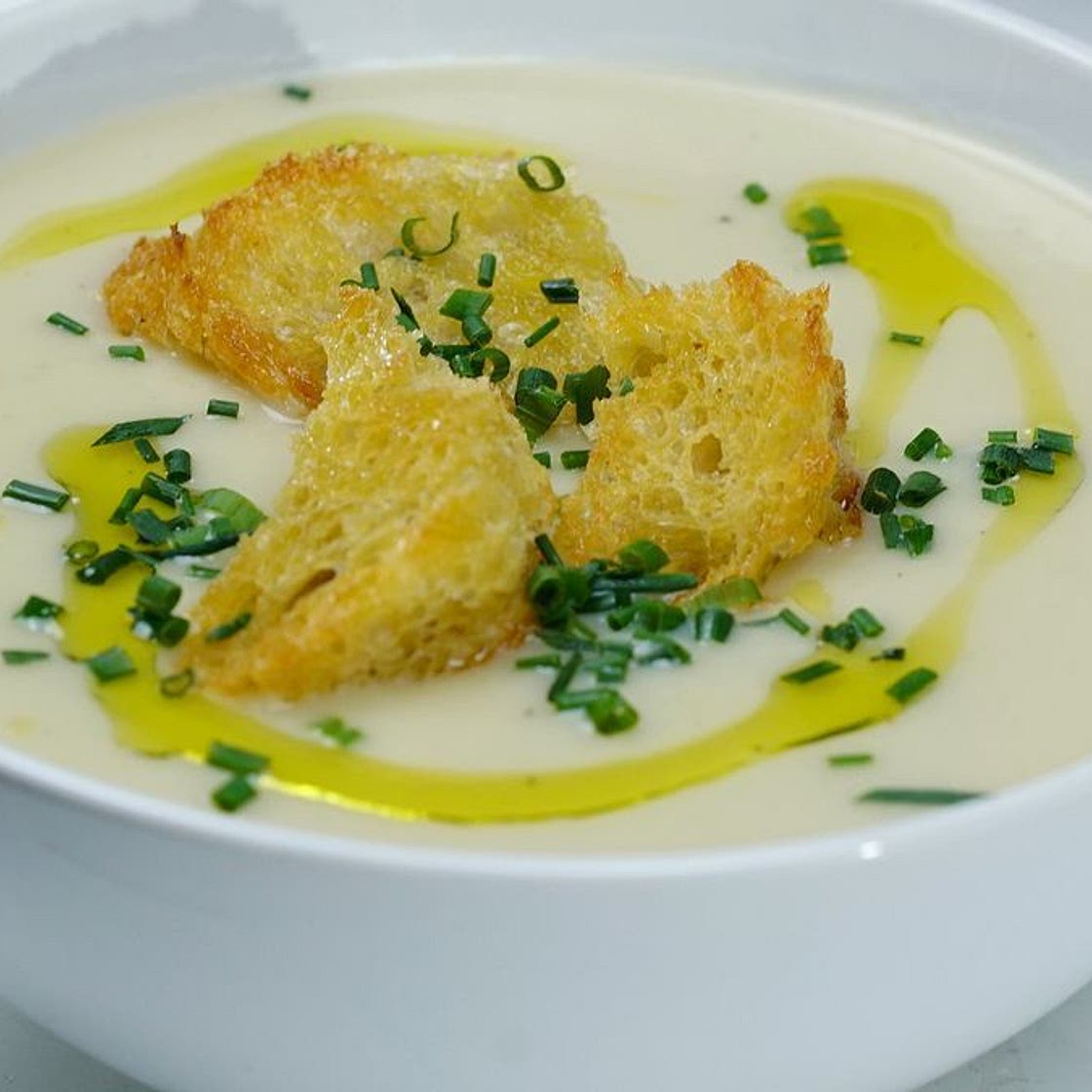 Potato and leek soup recipe