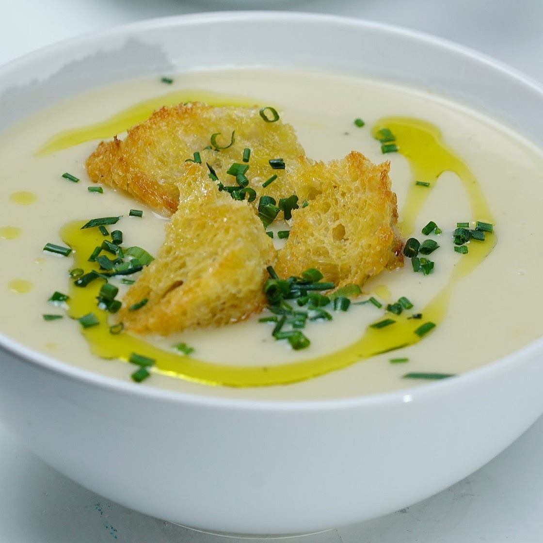 Potato and leek soup recipe