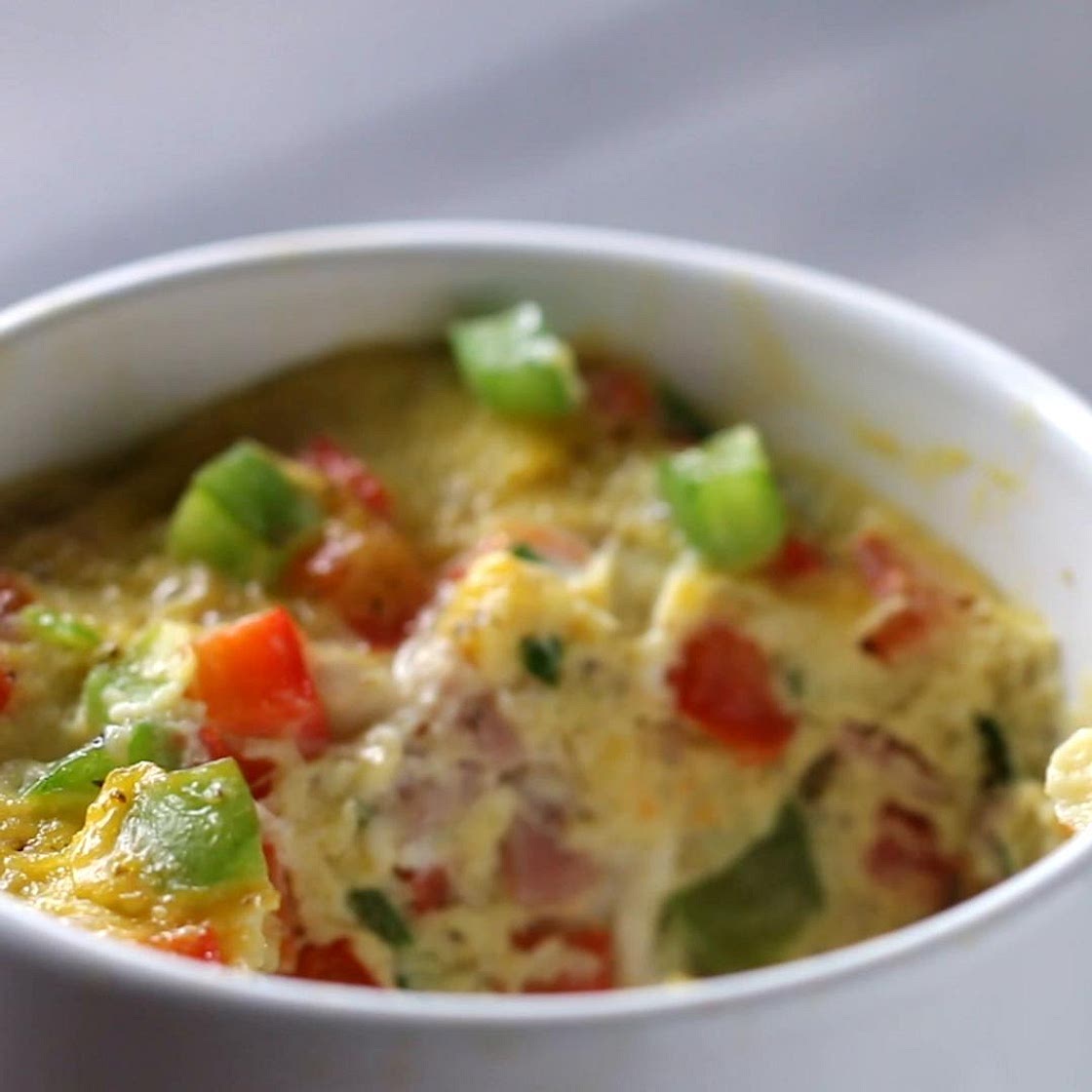 Microwave 3-minute Omelette In A Mug Recipe by Tasty