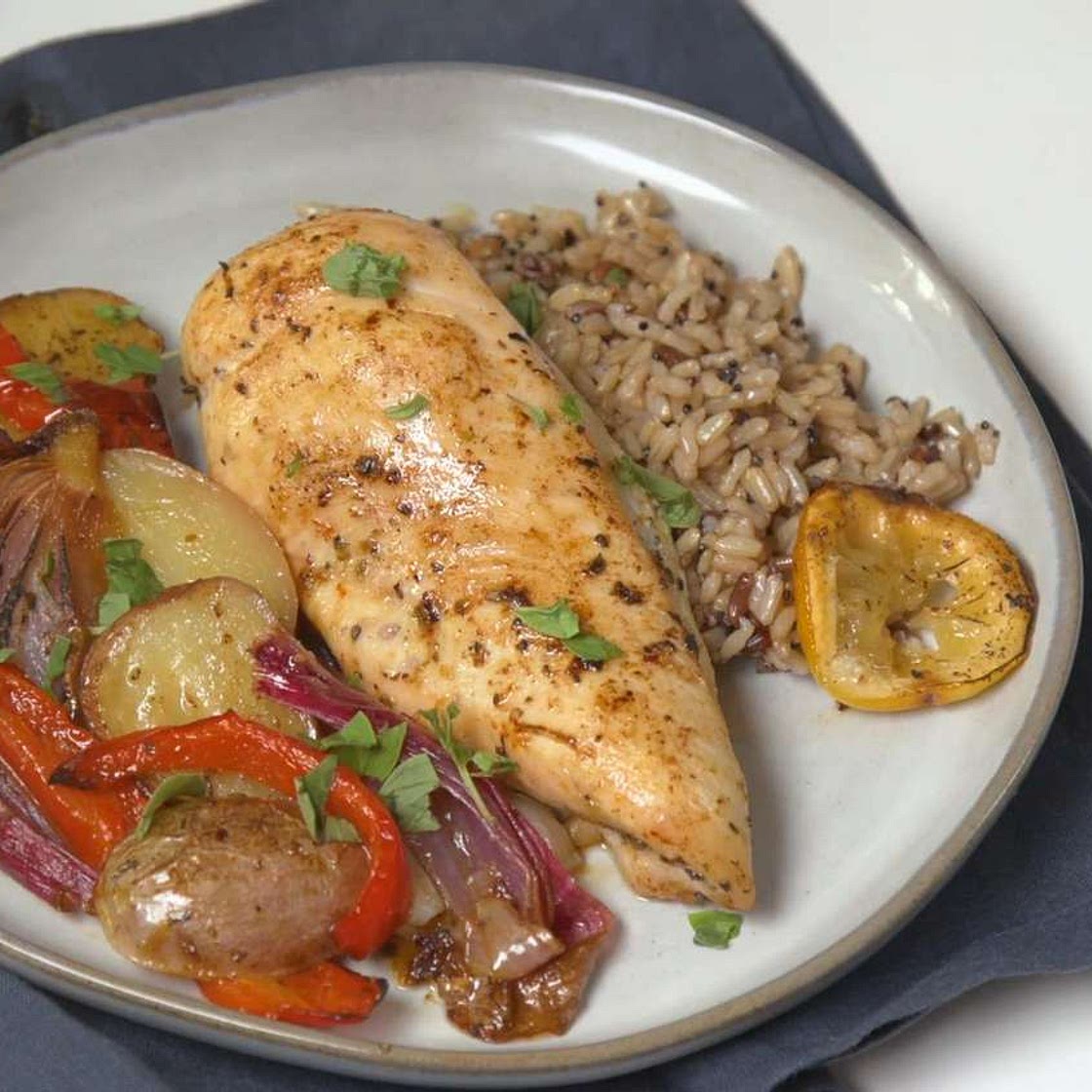 Lemony Mediterranean Chicken